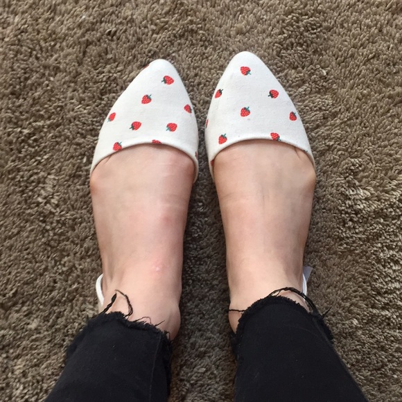Forever 21 Shoes - Strawberry flats